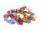 Tissue Squares 1" – 2500 Pack Assorted Colors for Arts, Crafts & Classroom Projects